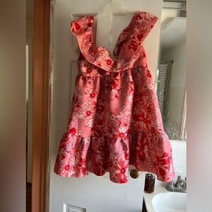 ASOS floral formal dress